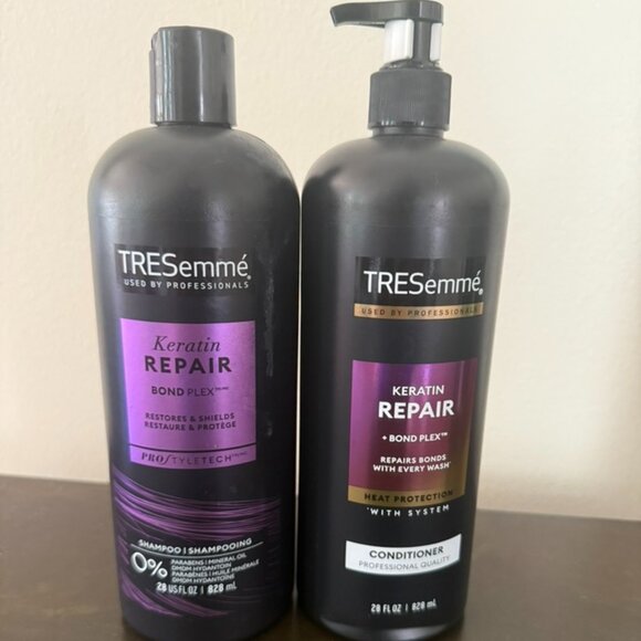 NWT Tresemme Shampoo AND Conditioner Keratin Repair with Bond Plex Technology, - Picture 1 of 2